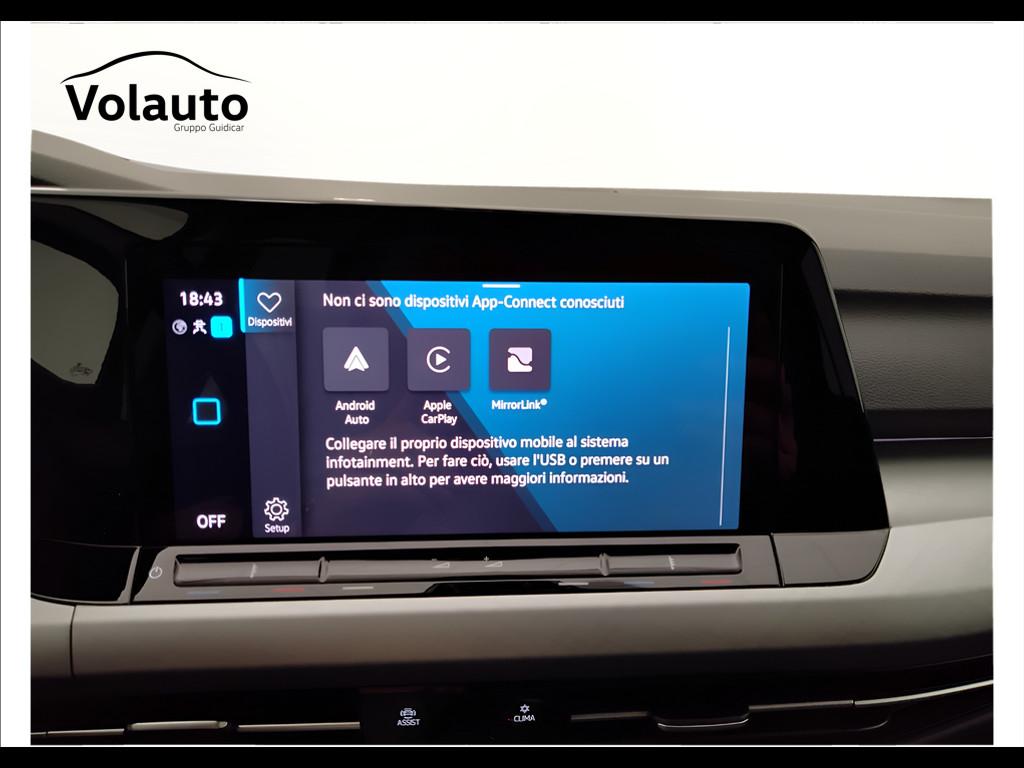 VOLKSWAGEN Golf VIII 2020 Variant - Golf Variant 1.0 etsi evo Life 110cv dsg