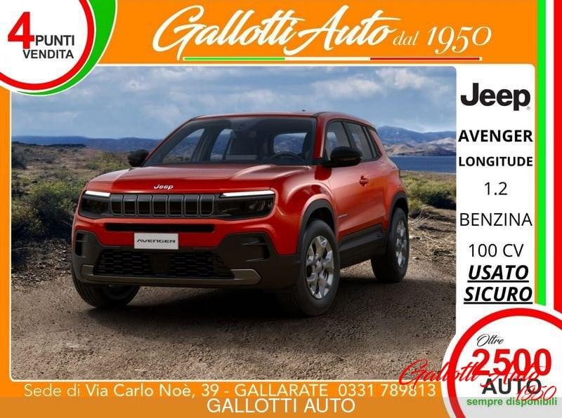 Jeep Avenger 1.2 Turbo 100 CV Longitude