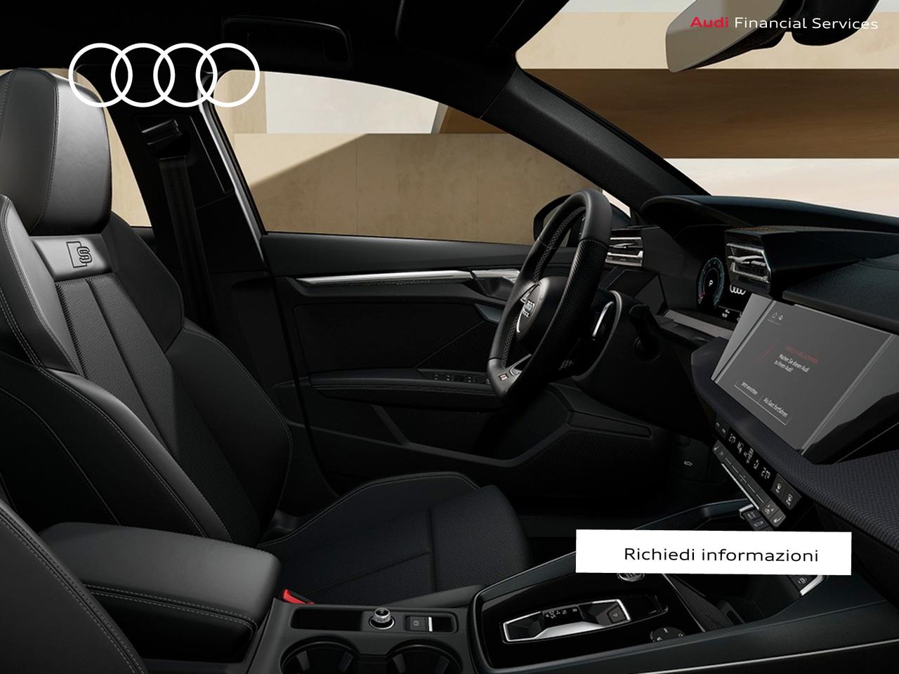 Audi A3 sportback 1.5 tfsi mhev s line edition 150cv s-tronic