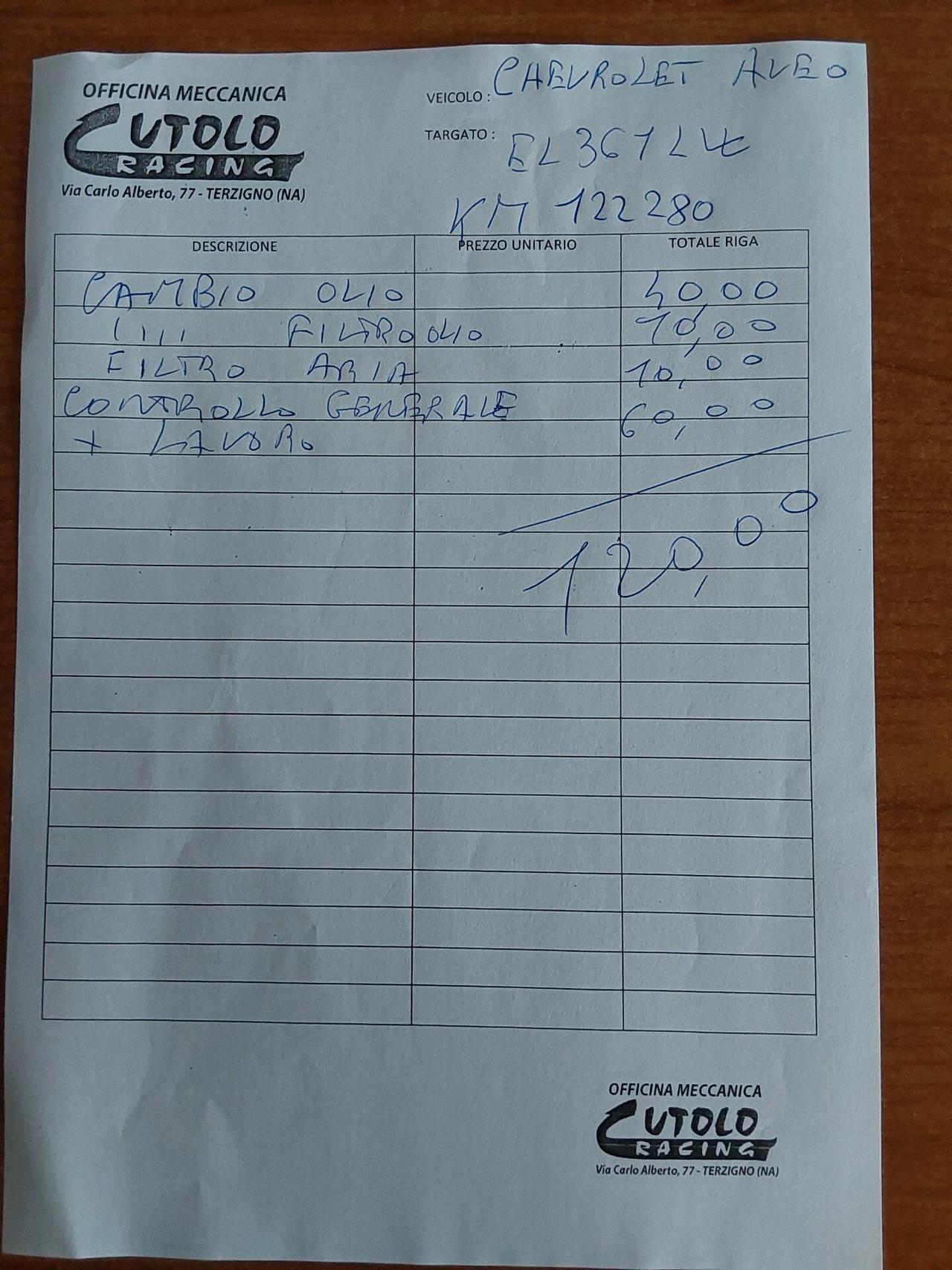 Chevrolet Aveo 1.2 86 CV 5 porte LT