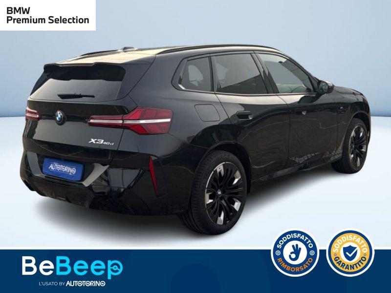 BMW X3 XDRIVE40D MSPORT AUTO