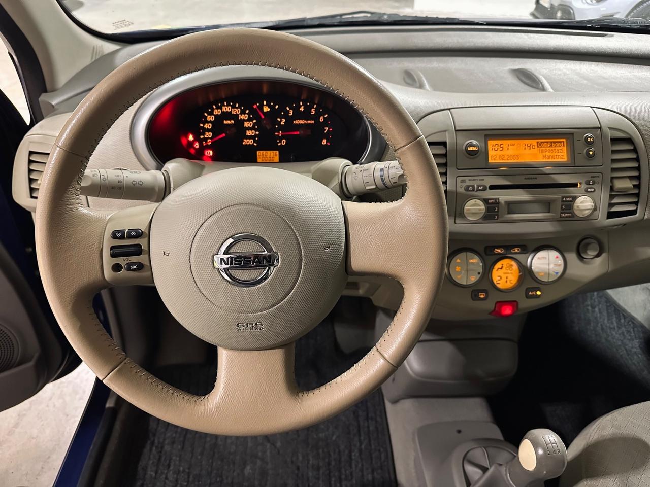 Nissan Micra 1.2 5 porte CLIMA-UNICOPROPRIETARIO