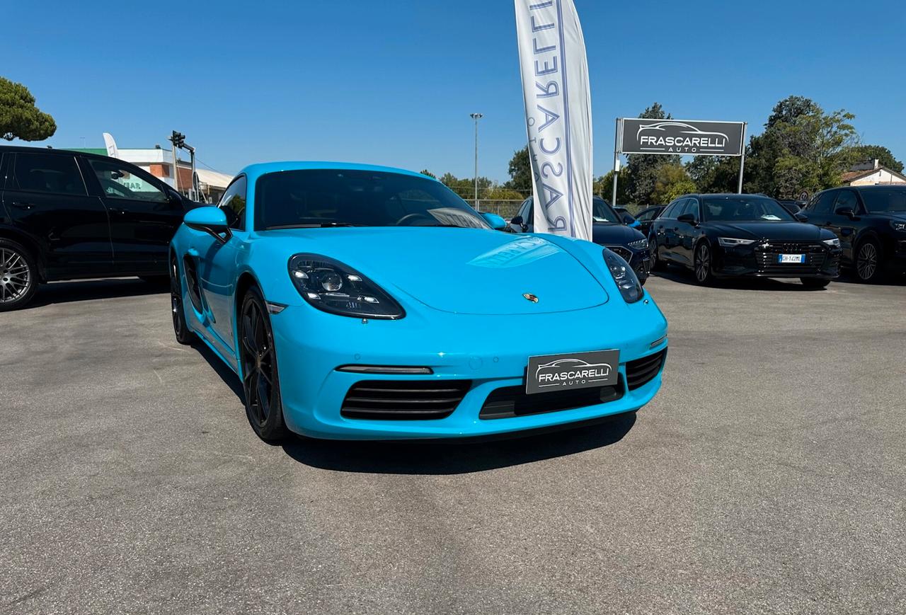 Porsche Cayman 718 2.0 300CV PDK/UFFIC.ITALIA/SCARICO/PASAM/CHONO