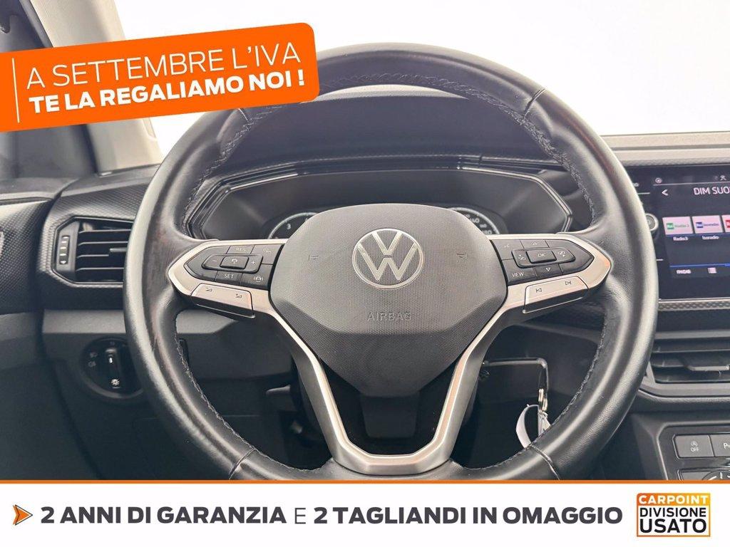 VOLKSWAGEN T-cross 1.0 tsi style 110cv dsg del 2022