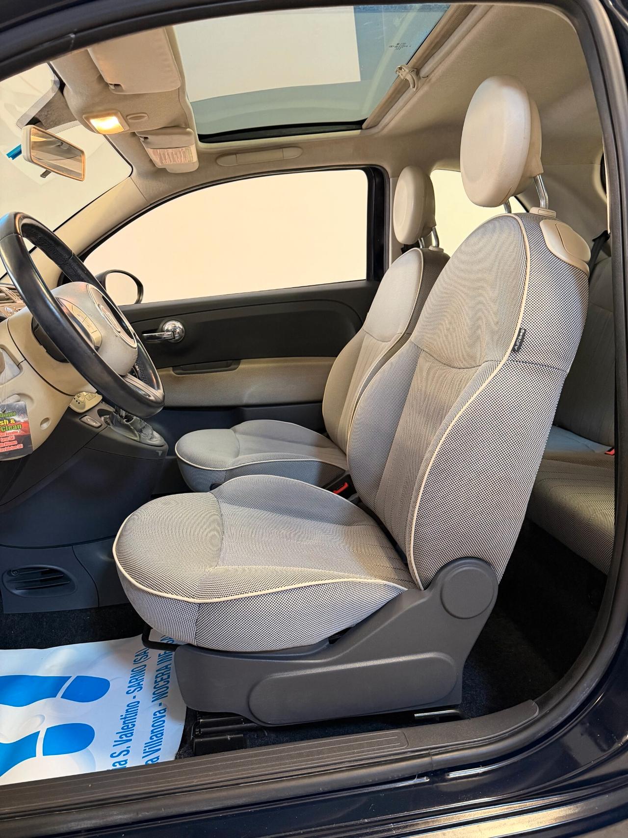 Fiat 500 1.2 Lounge Full Tetto panoramico tagliandata neopatentati