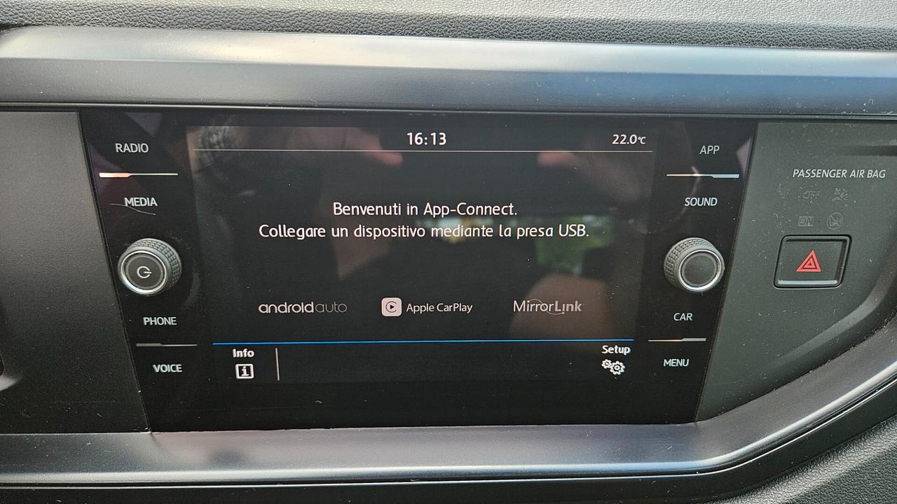 Volkswagen Polo 5p 1.0 evo 80cv NEOPTATENTATI-SED.RISC.-CARPLAY