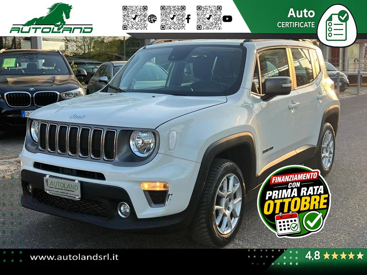 Jeep Renegade 2.0 mjt Limited 4wd 140cv