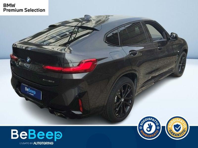 BMW X4 XDRIVE20D MHEV 48V MSPORT AUTO