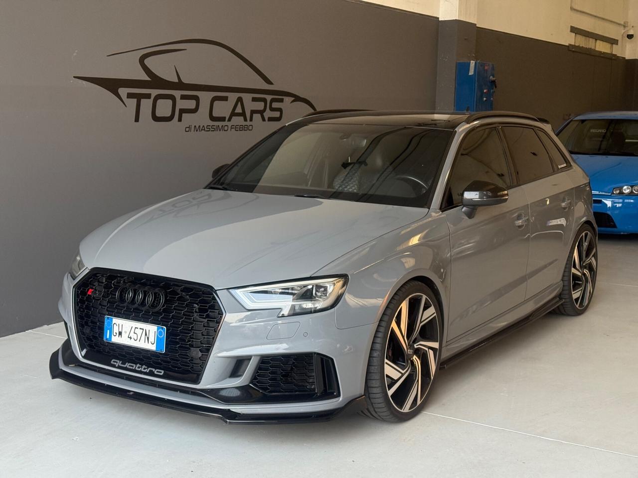 Audi RS3 8v 400cv TETTO GUSCIO VIRTUAL