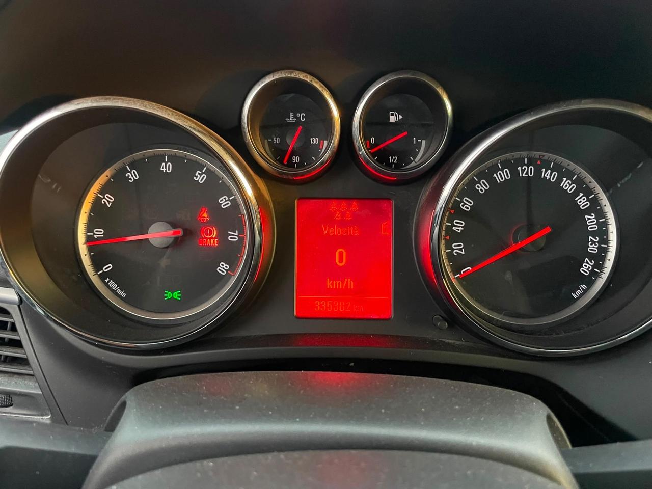 Zafira 1.6 T metano 150 cv 7 posti scalda acqua