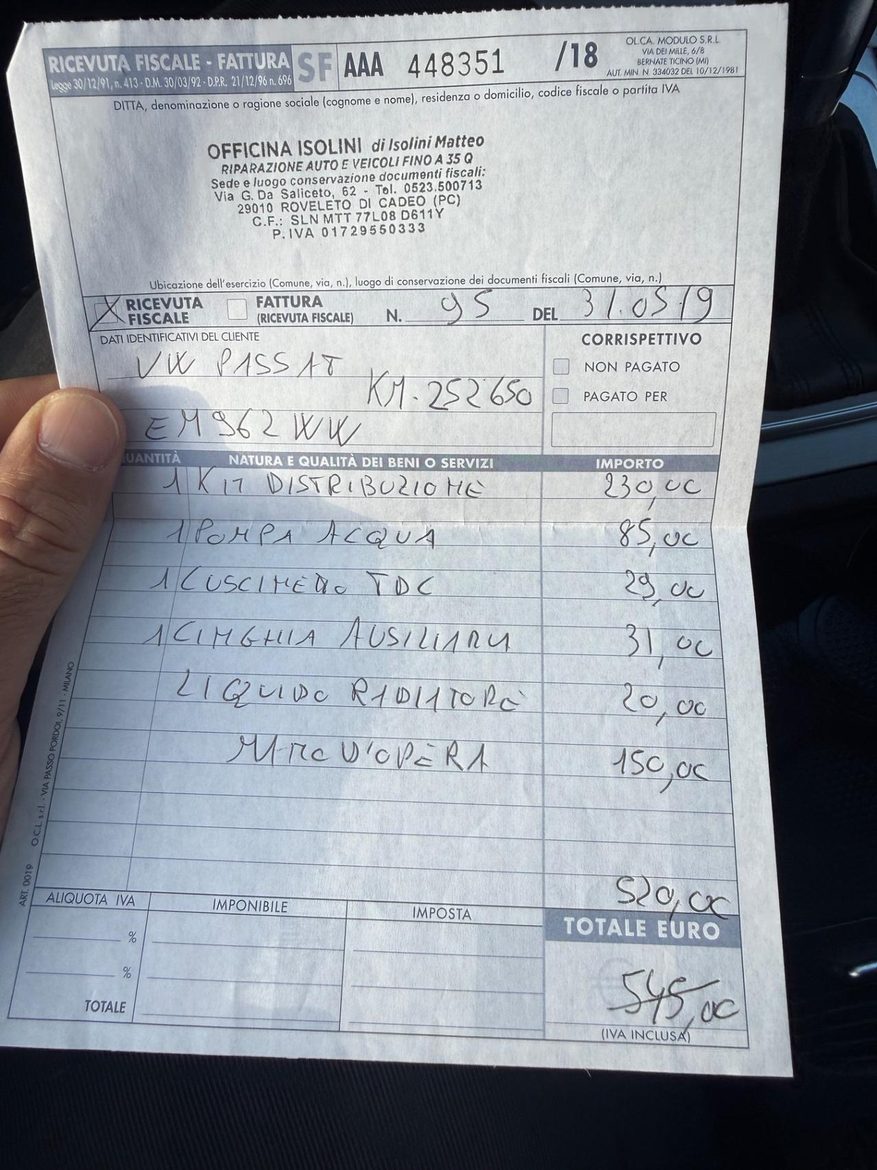 Volkswagen Passat Var 2.0 TDI 170CV DSG High. BMT