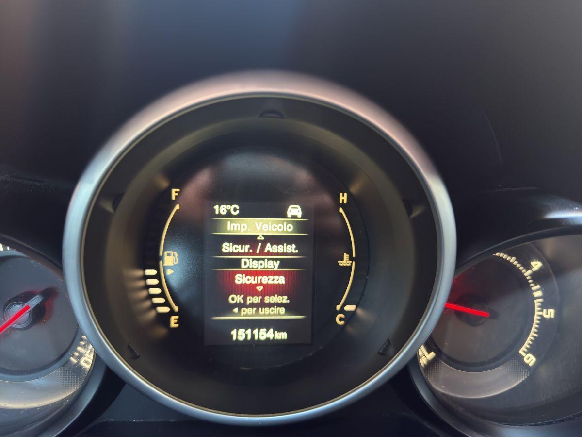 FIAT - 500X - 1.6 MultiJet 120 CV Lounge navi