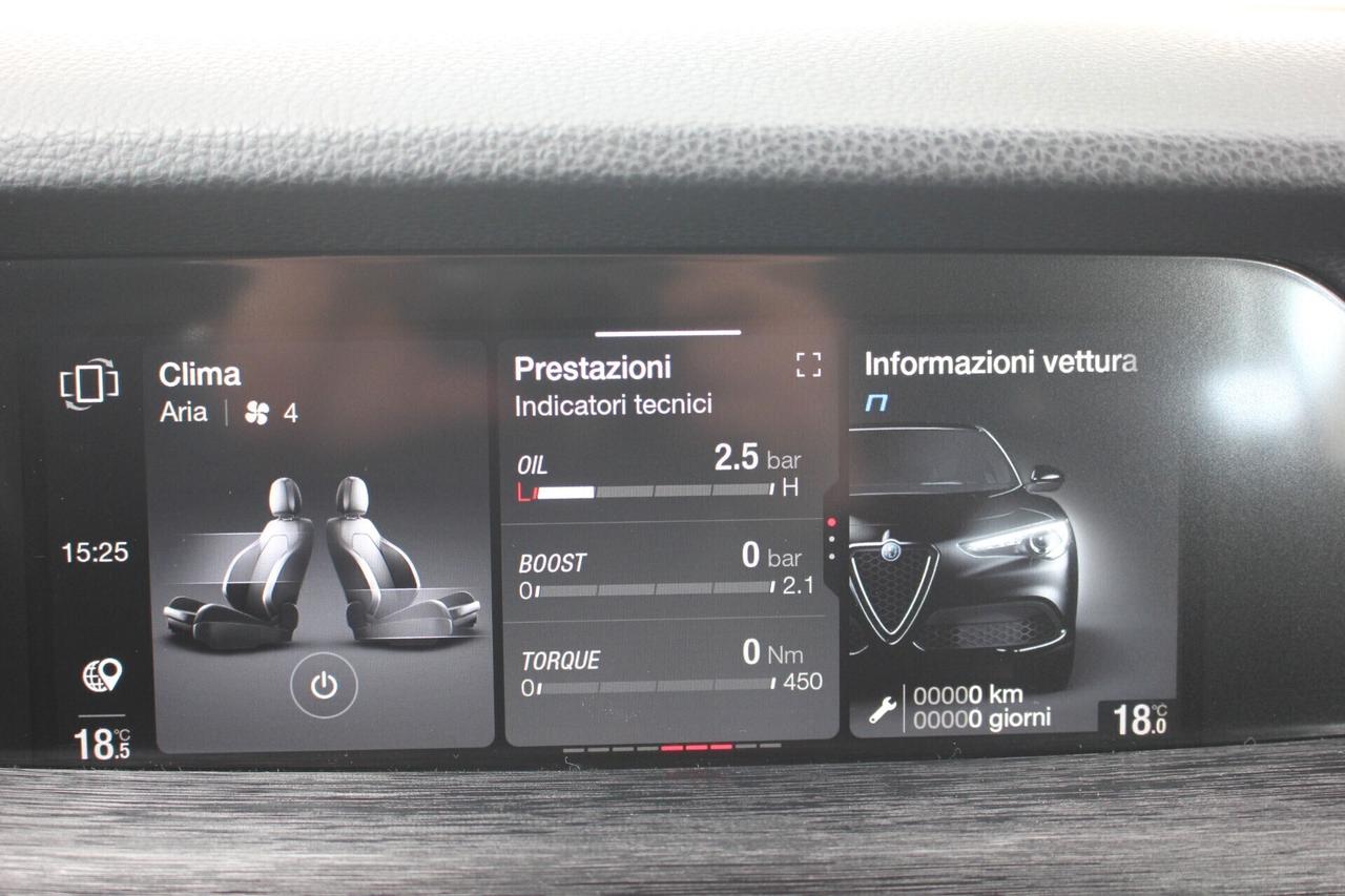 Alfa Romeo Stelvio 2.2 190CV AT8*PREZZO VERO* EXECUTIVE RW DAZIENDALE UNIPRO