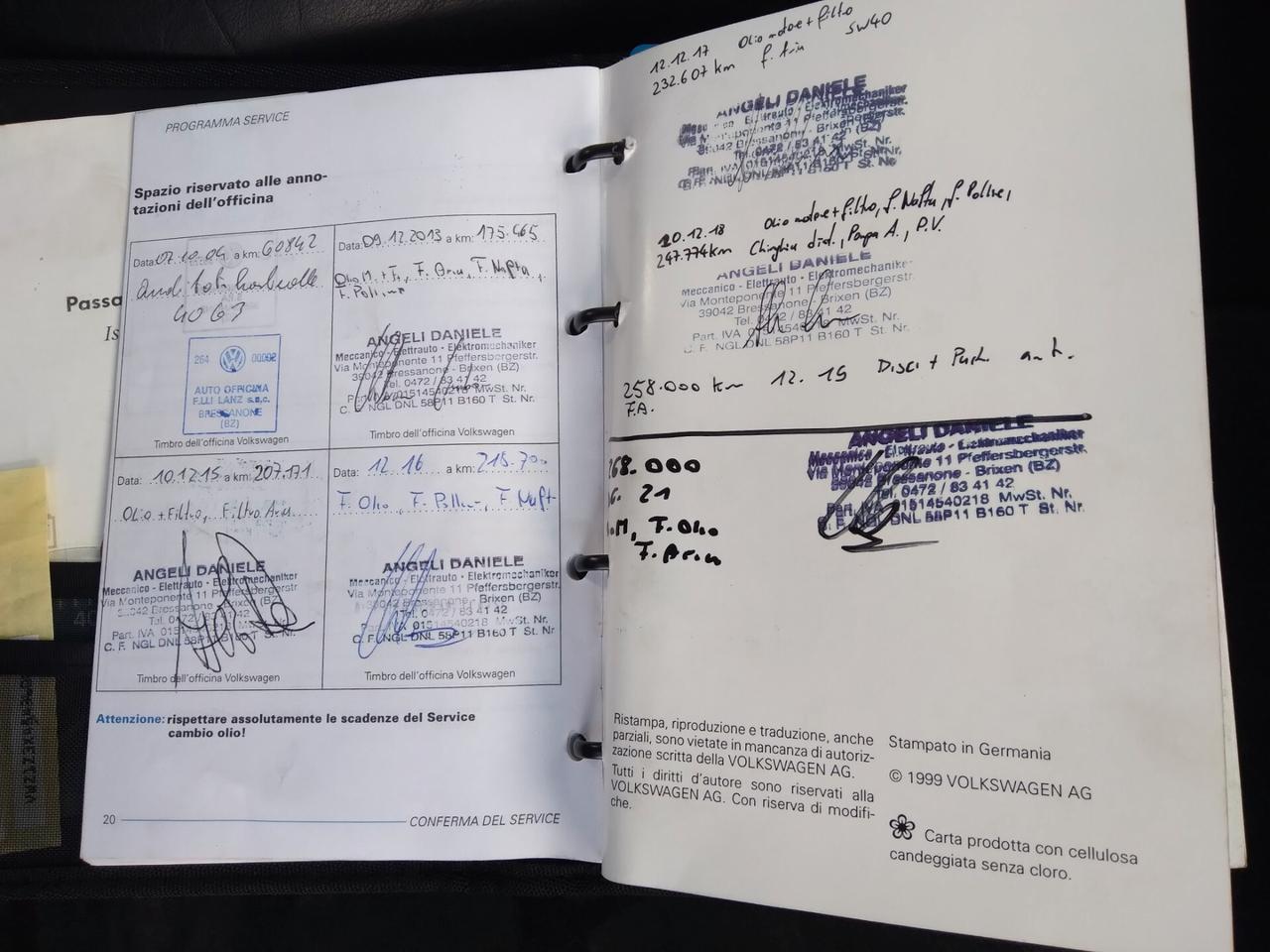 Volkswagen Passat 1.9 TDI/115 CV cat Var. H.line x neopatentati