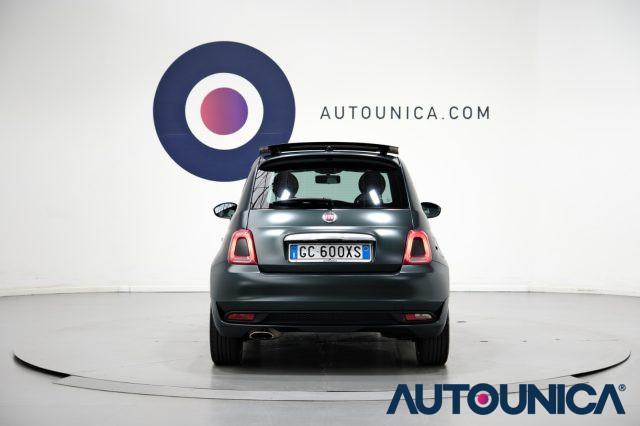 FIAT 500 1.2 DUALOGIC ROCKSTAR AUTOMATICA SPORT OPACA TETTO
