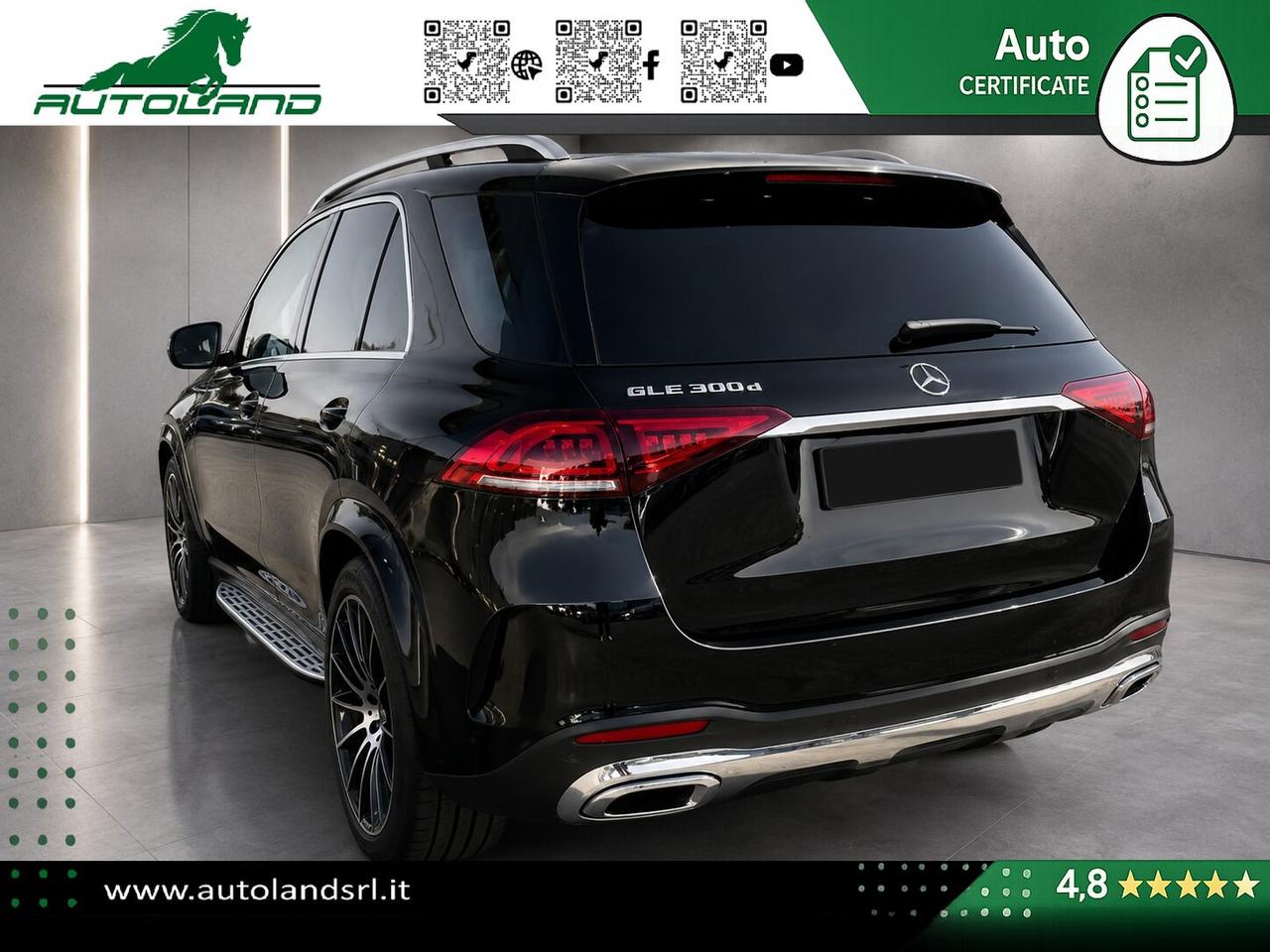Mercedes-Benz GLE 300 d 4Matic PREMIUM UNIPRO IVA ESPOSTA