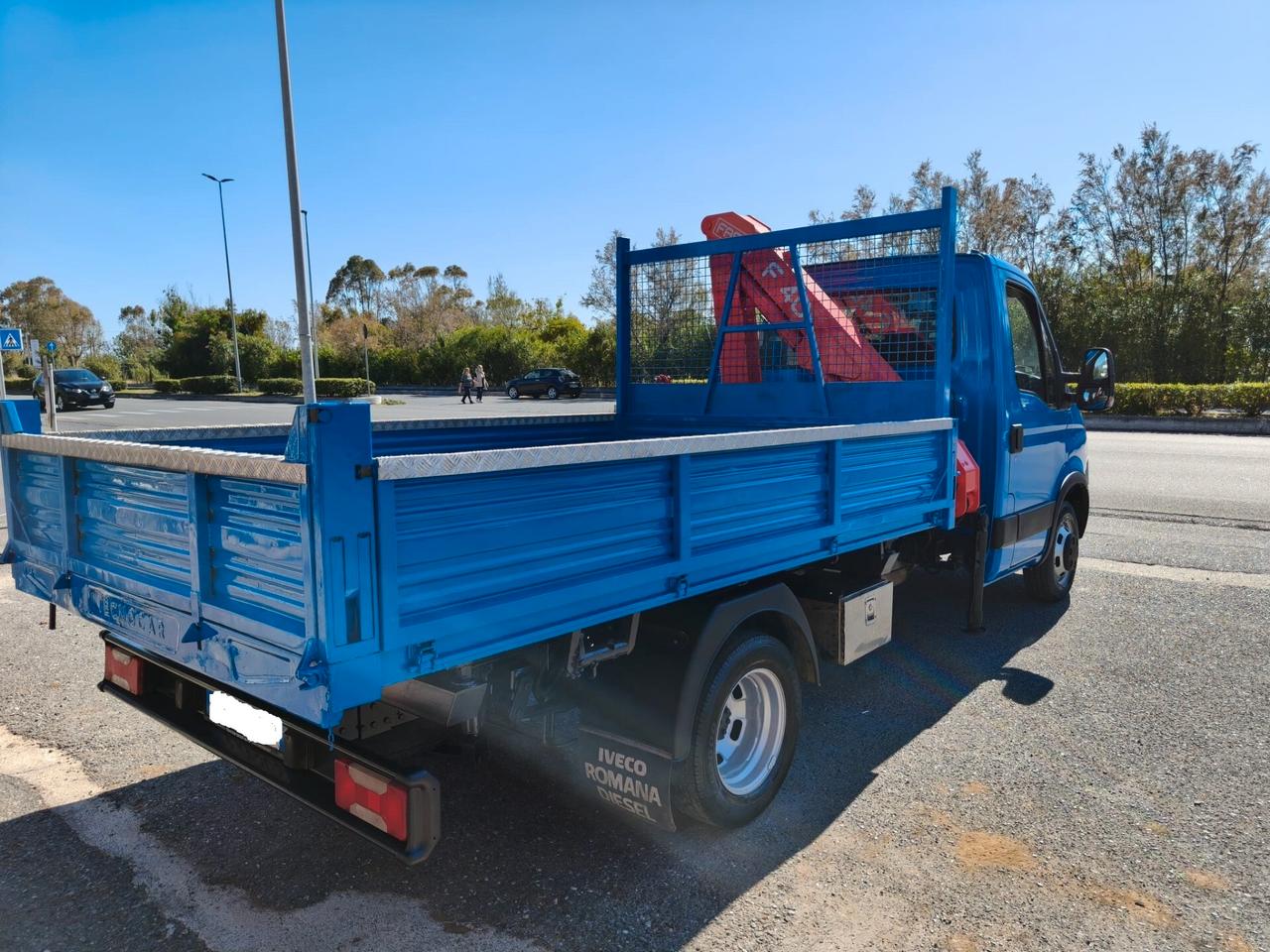 Iveco Daily 35 C15 Ribaltabile + Gru - 2013