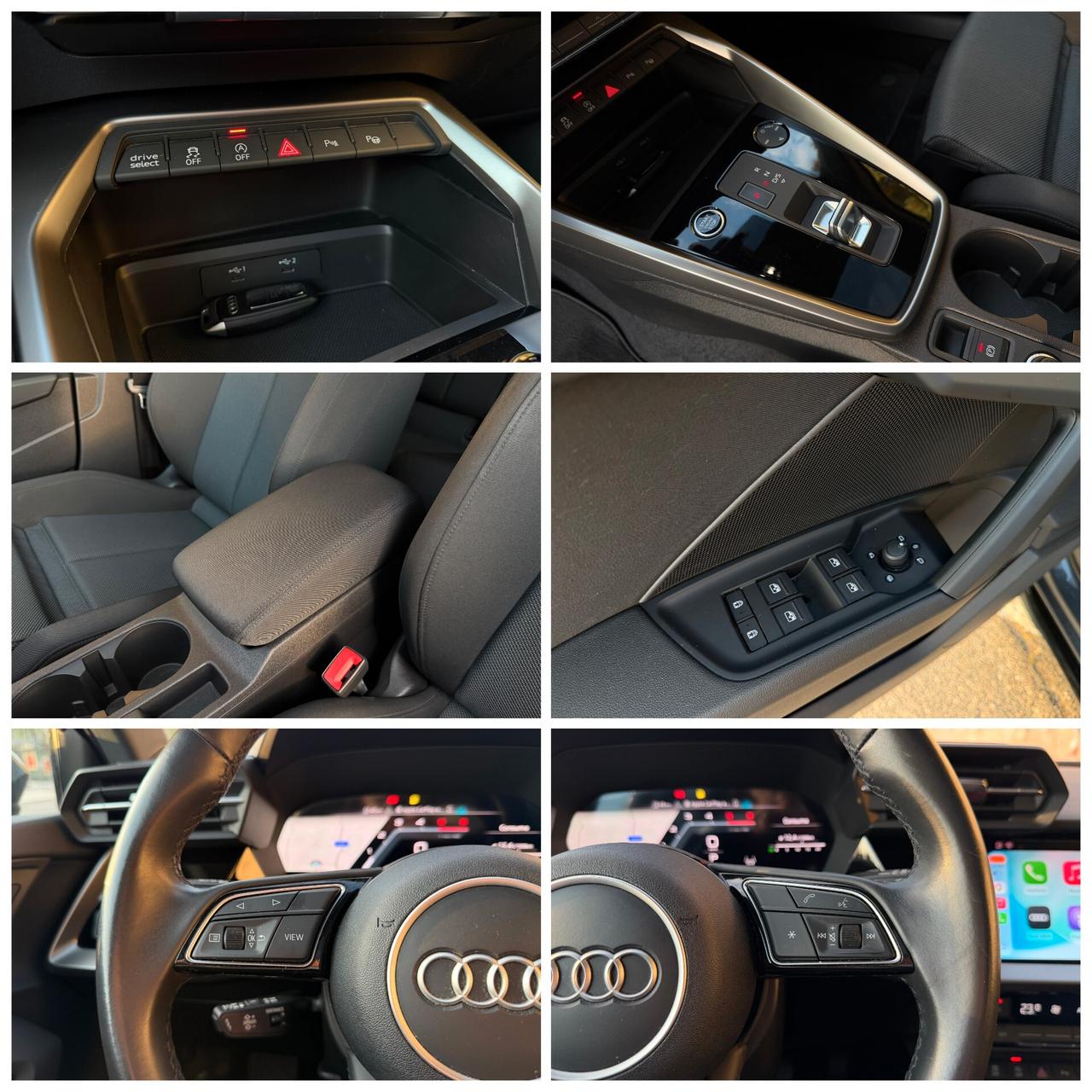 Audi A3 SPB S-LINE EDITION/2.0 116CV/TETTO/18"/LED