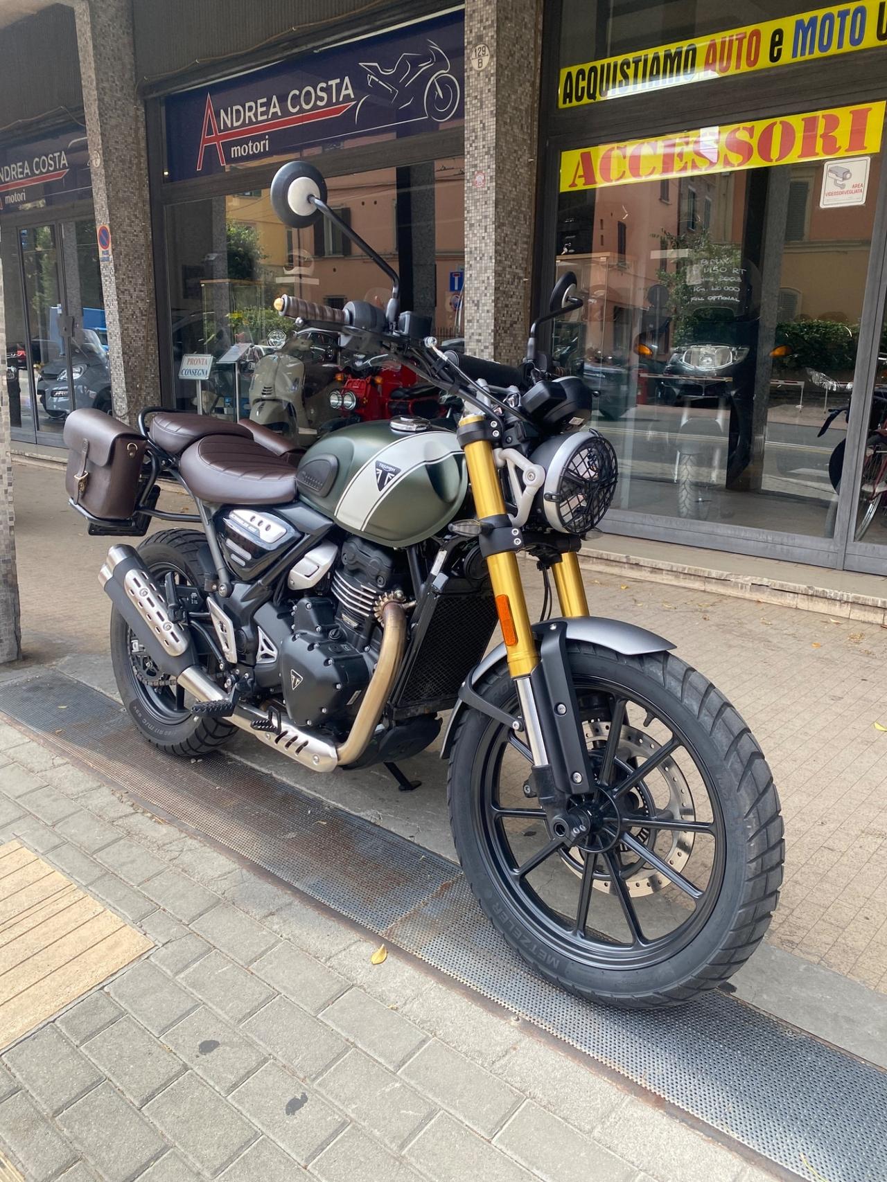 Triumph Scrambler 400 X anno 2024 km 3000 Come Nuova!