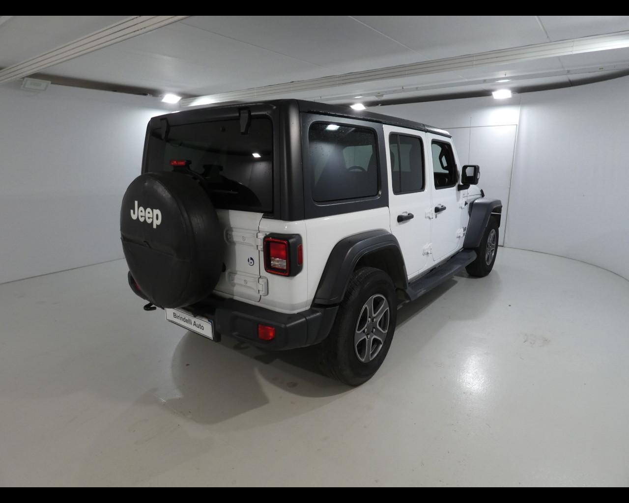 JEEP Wrangler 4ª serie - Wrangler Unlimited 2.2 Mjt II Sport