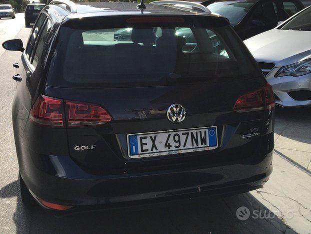 VOLKSWAGEN Golf 7ª variant Metano