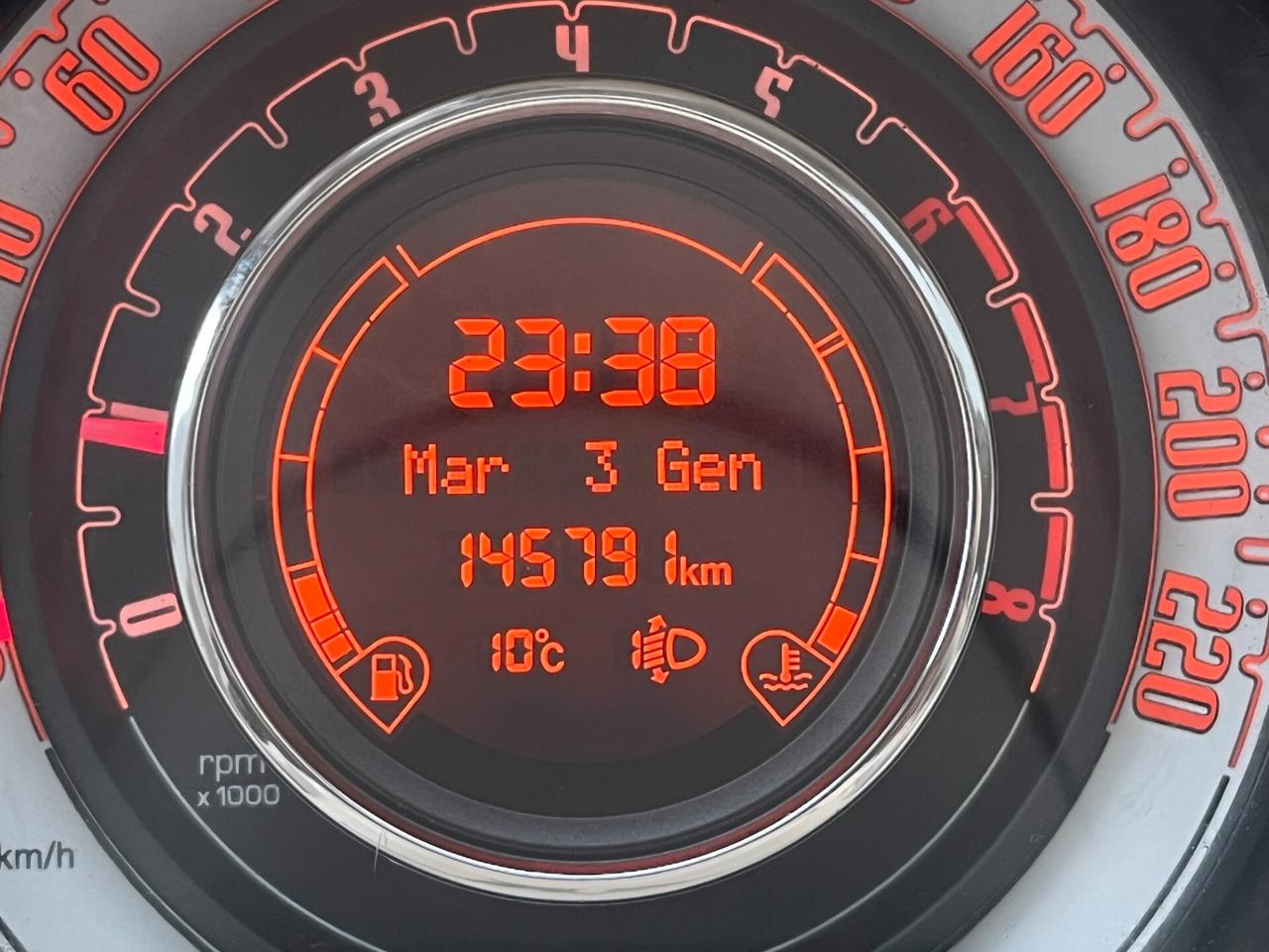 Fiat 500 1.2 Lounge TETTO PANORAMICO, UNICO PROPRIETARIO NEOPATENTATI