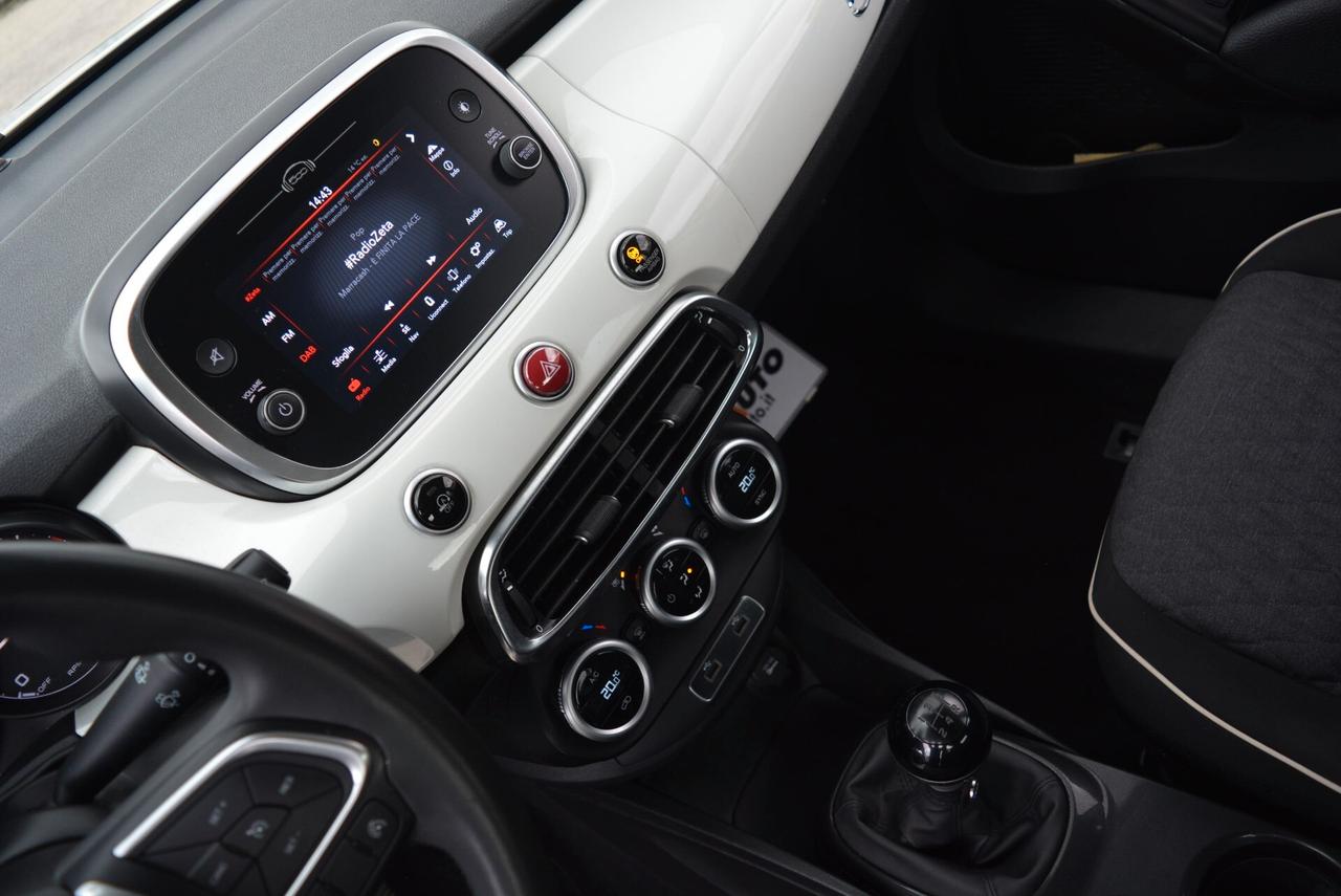 Fiat 500X 1.3 Mjet 95 CV Bicolor telecamera