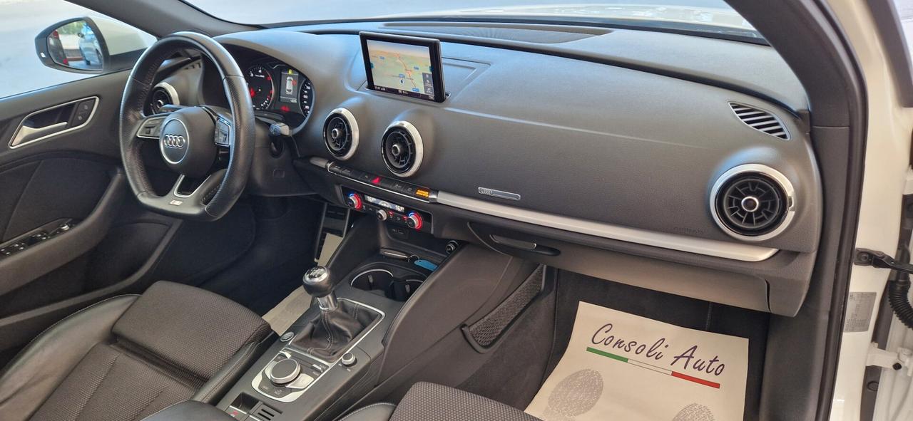Audi A3 SPB 2.0 TDi 150cv quattro S-Line XXL
