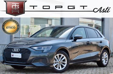 AUDI A3 SPORTBACK 35 1.5 TFSI BUSINESS 150cv MANUALE, PARI AL NUOVO, UNICOPROPRIETARIO, IVA ESPOSTA, SERVICE AUDI, UFF ITALIANA, BOLLO 6/27, PERMUTE