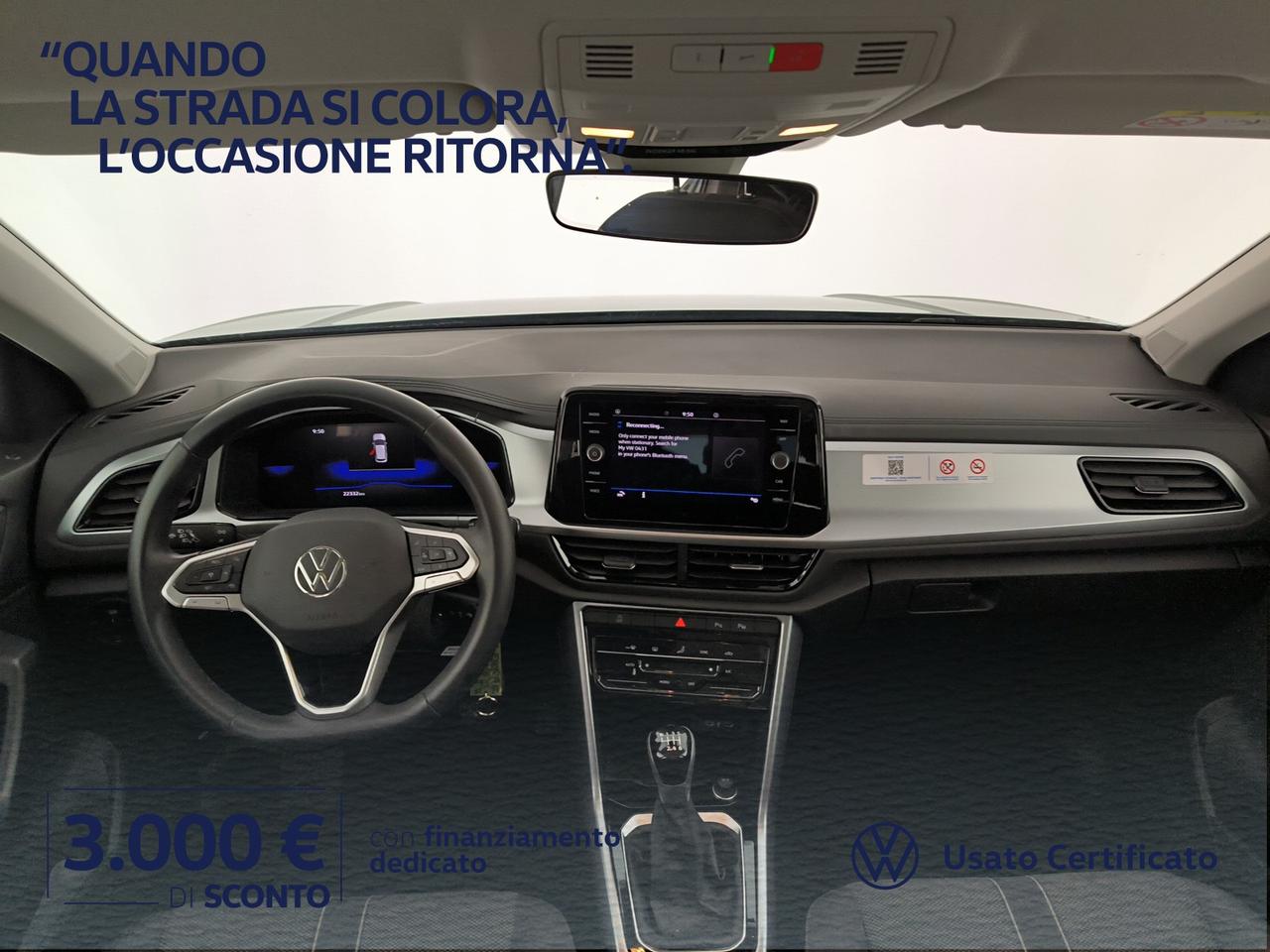 Volkswagen T-Roc 2.0 tdi life 115cv