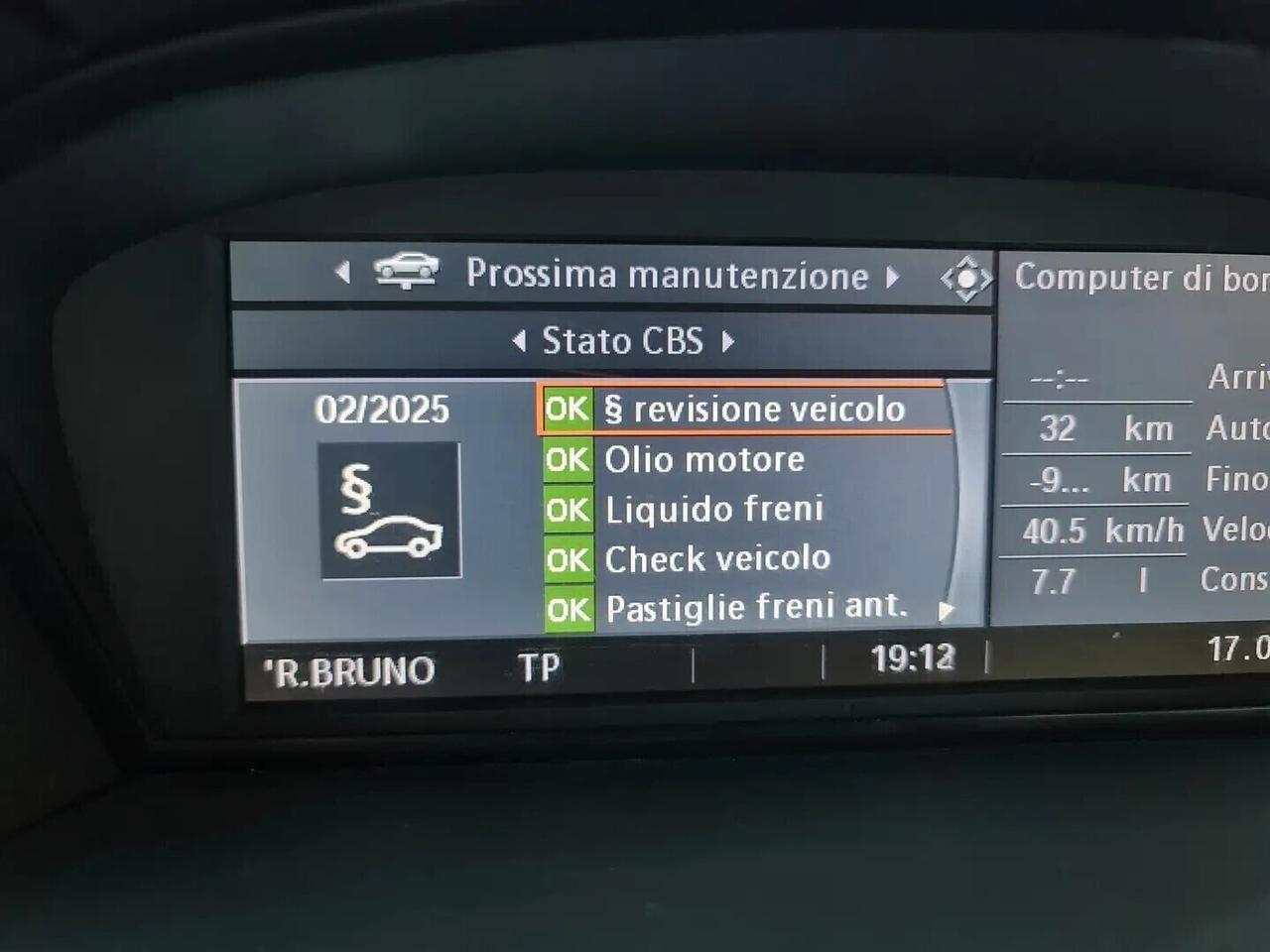 Bmw 530d cat Touring Attiva AUTOM, PELLE, NAVI,GARANZIA