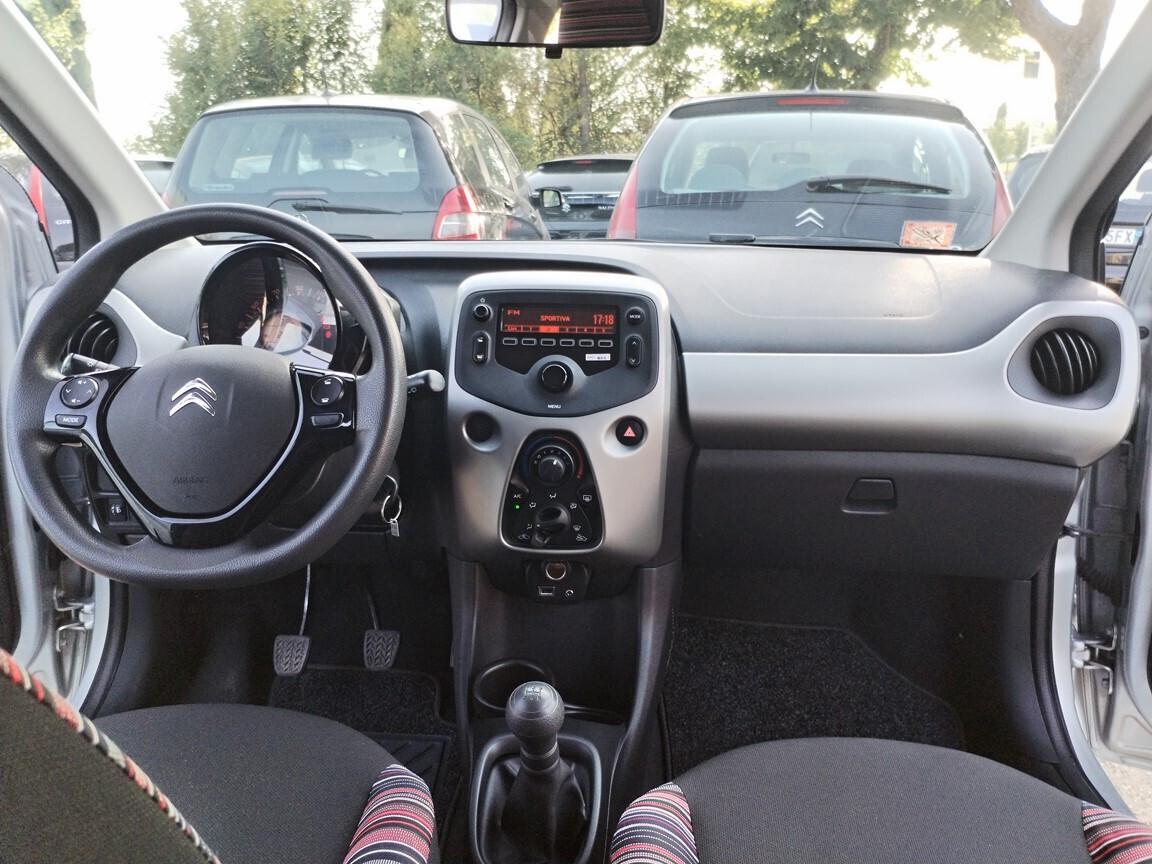 Citroen C1 1.0 5 porte Feel SOLI 21000KM ANNO 2018 UNIPRO CLASSE 1942 MOTORE TOYOTA