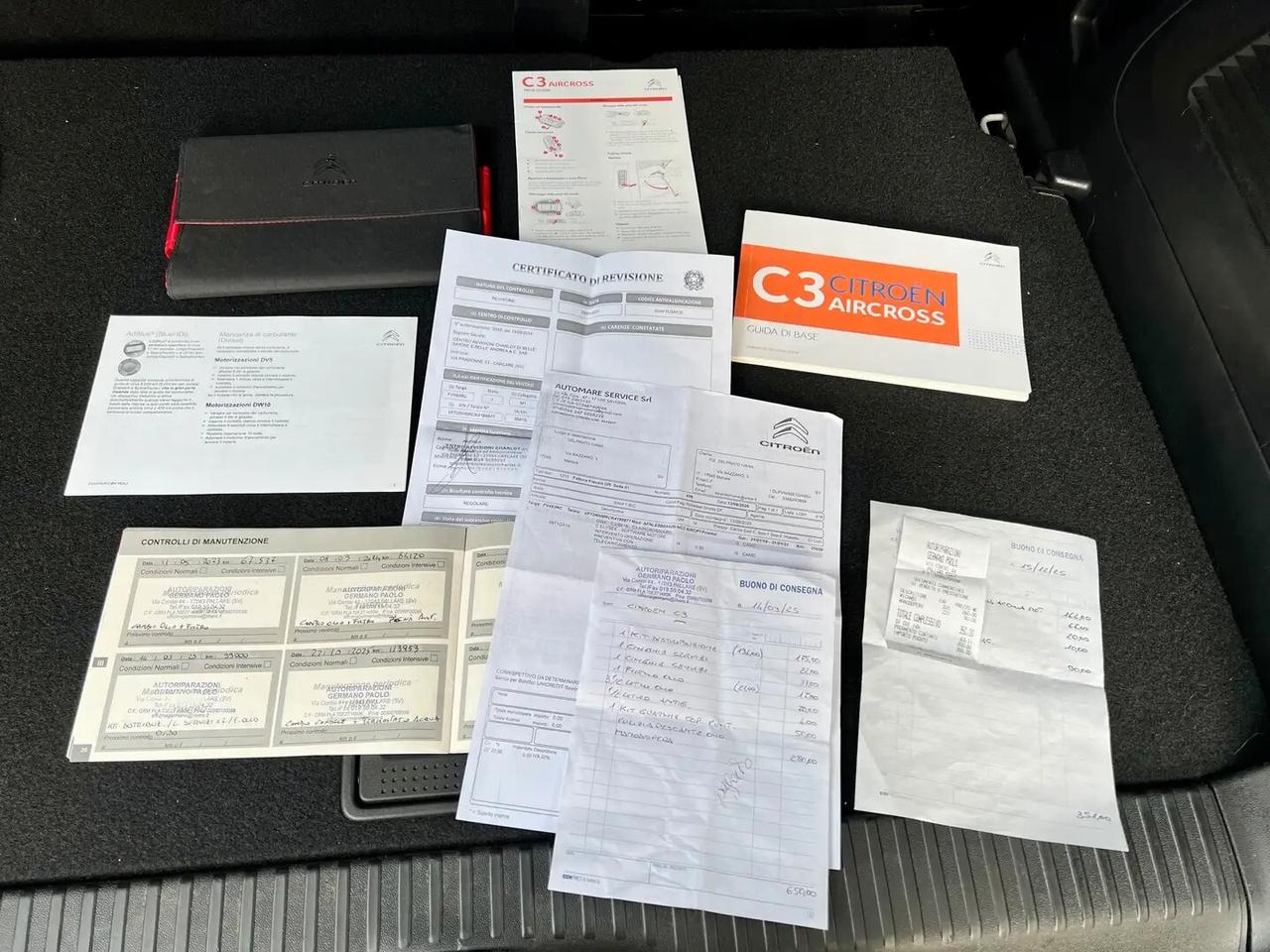 Citroen C3 Aircross 1.2 PureTech 82cv E6 Shine KM CERT-NAVI-SENSORI-BT