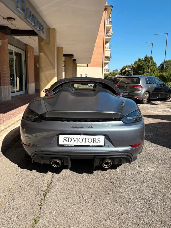 PORSCHE 718 Spyder RS Weissach 500CV PDK