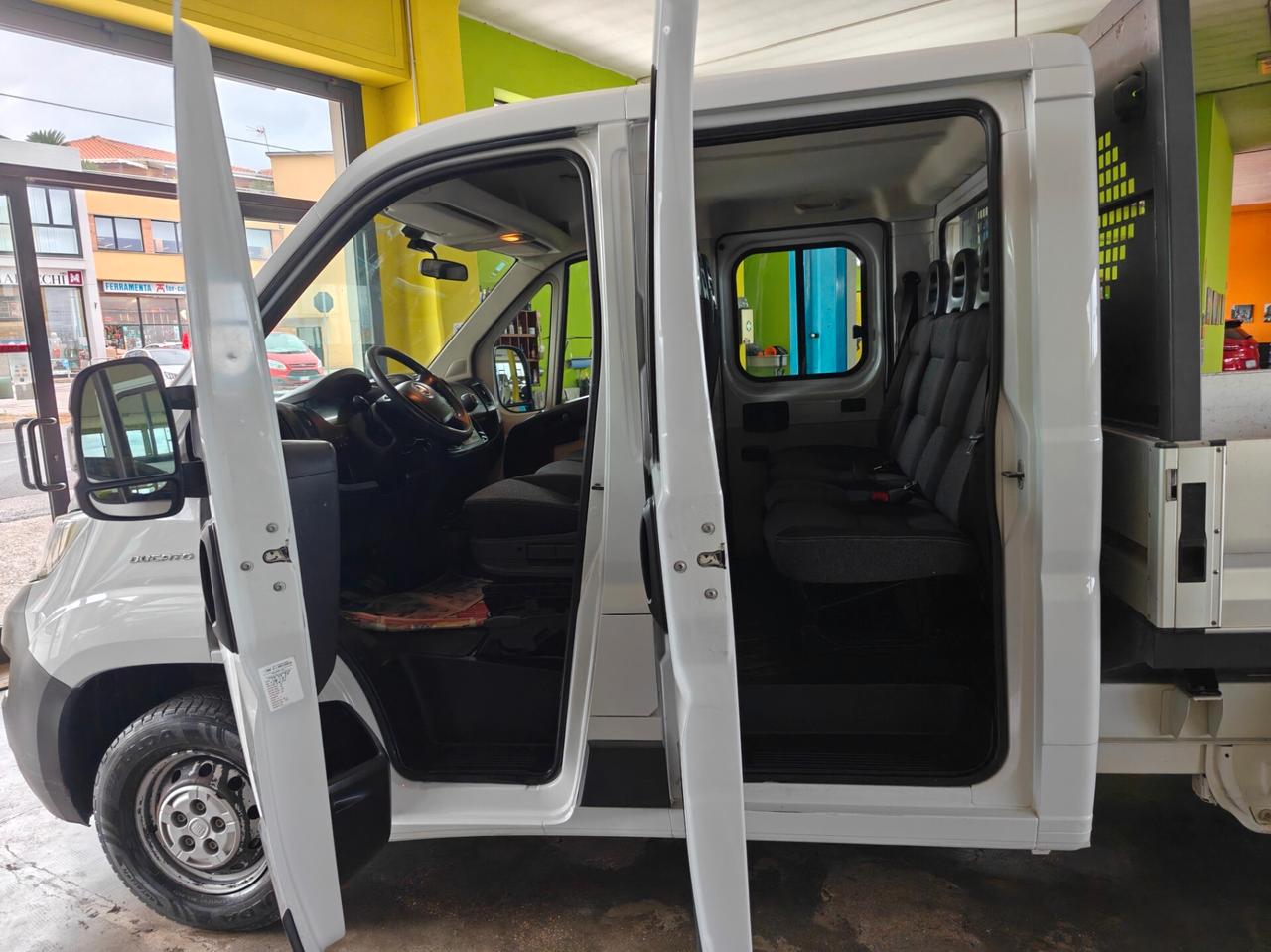 Fiat Ducato 33 2.0 MJT PM-DC Cassonato Doppia Cabina Cassone 7 Posti