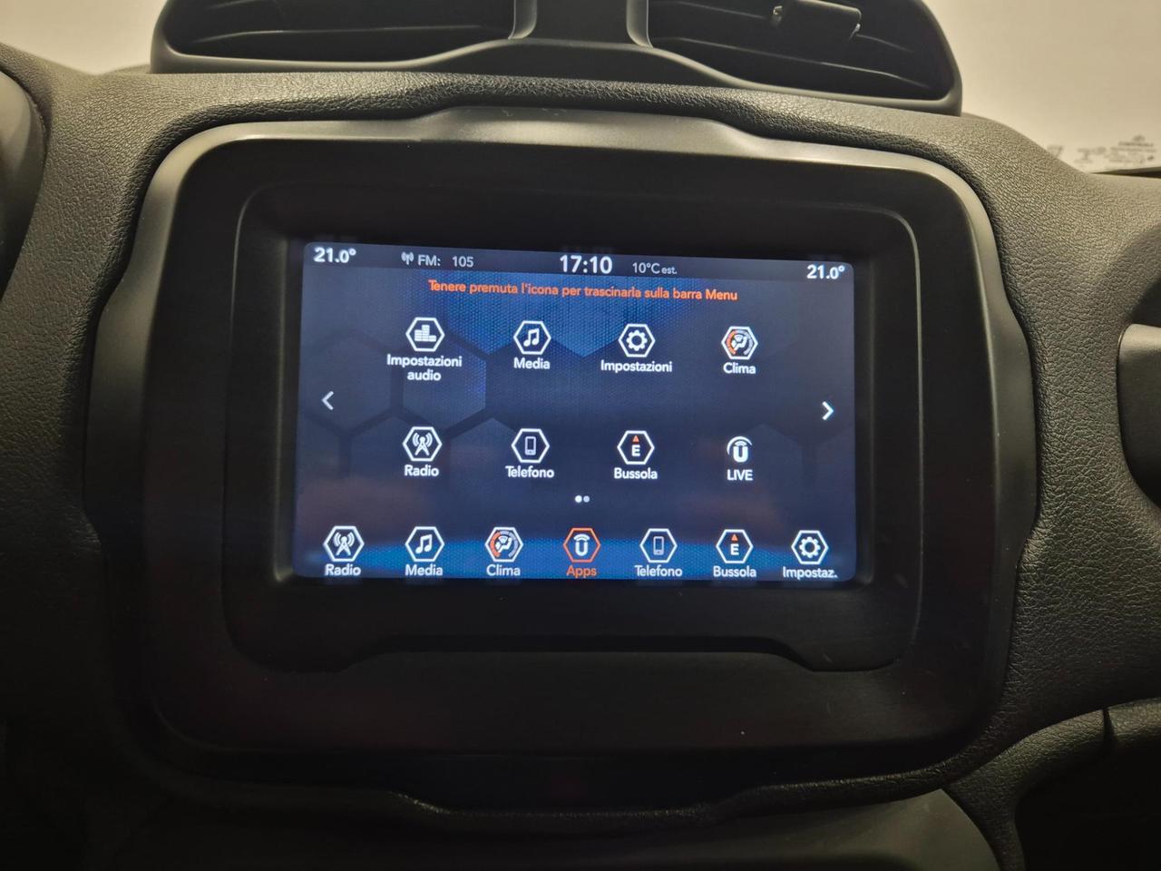 Jeep Renegade 1.6 mjt Limited 120cv - NEOPATENTATI - ACC/Lim - Sens. Park.