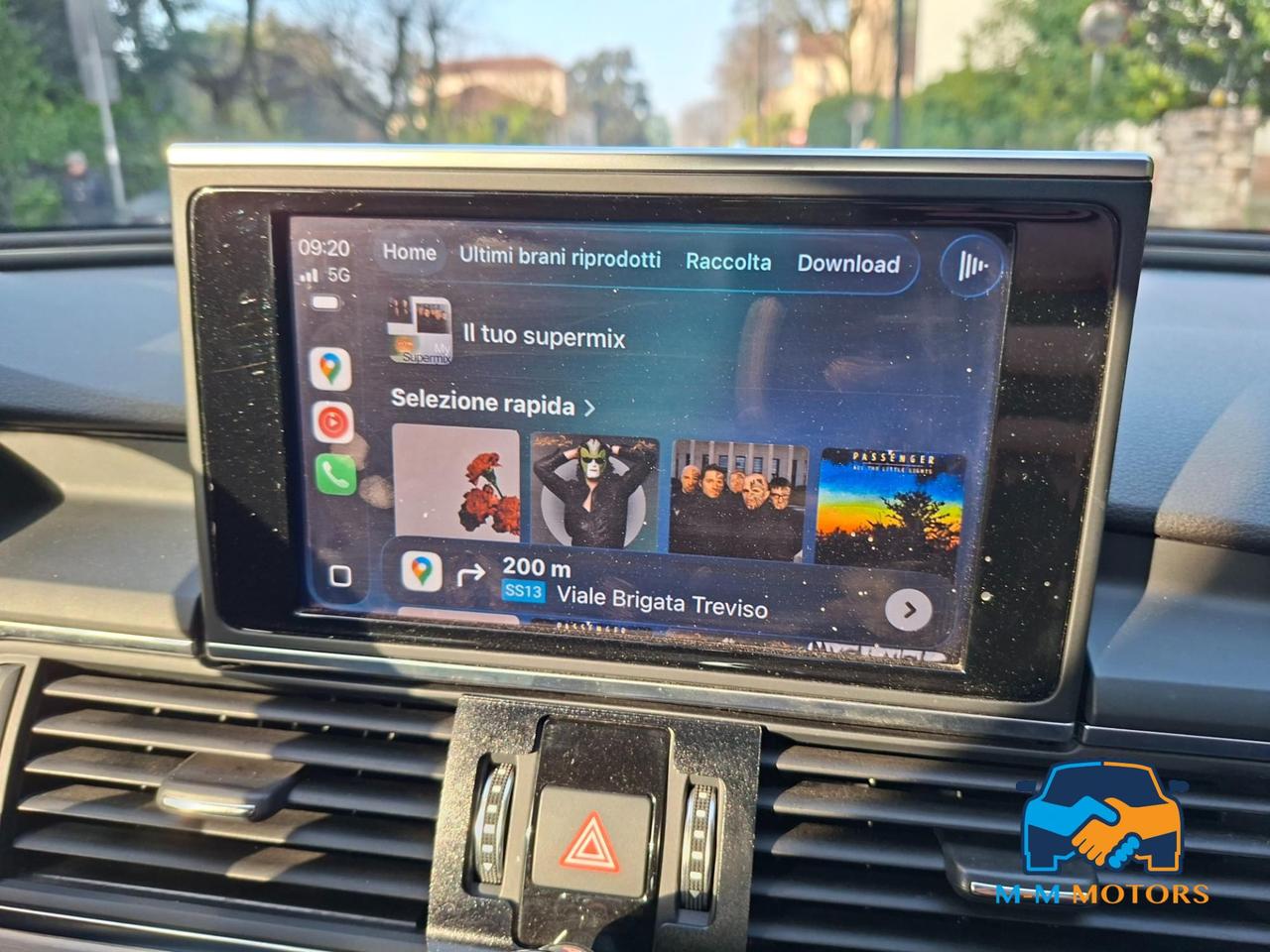 AUDI A6 AVANT S LINE gancio traino