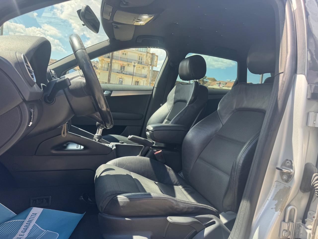 AUDI A3 SPORTACK 2.0 TDI 170 CV S-LINE
