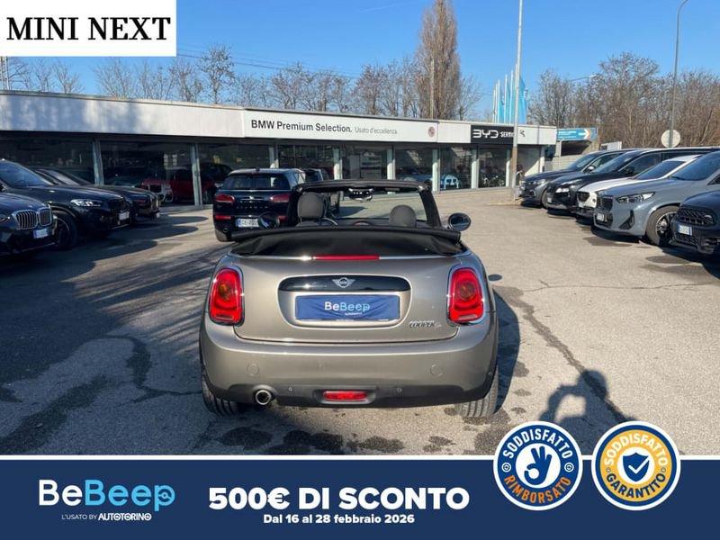 MINI Mini CABRIO 1.5 COOPER D BOOST AUTO