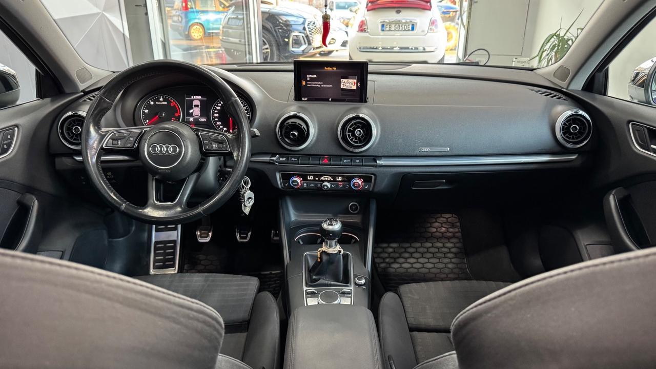 Audi A3 SPB 2.0 TDI S-Line Tetto Apribile-2018