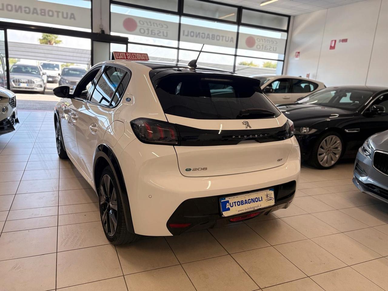 Peugeot 208 GT motore elettrico 136 CV SPOTICAR