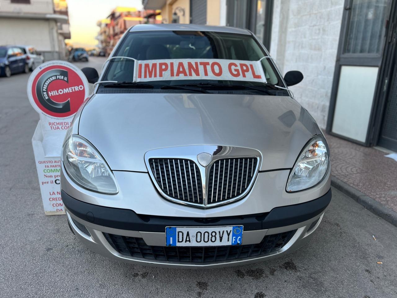 Lancia ypsilon 1.2 benzina/Gpl – 60CV | Anno 2007