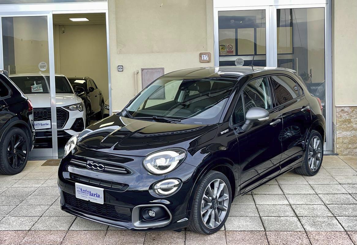 Fiat 500X 1.6 Mjt 130 CV Sport Restyling "Fari Full LED, Gruppi ottici poster Bracciolo, cerchi 18"