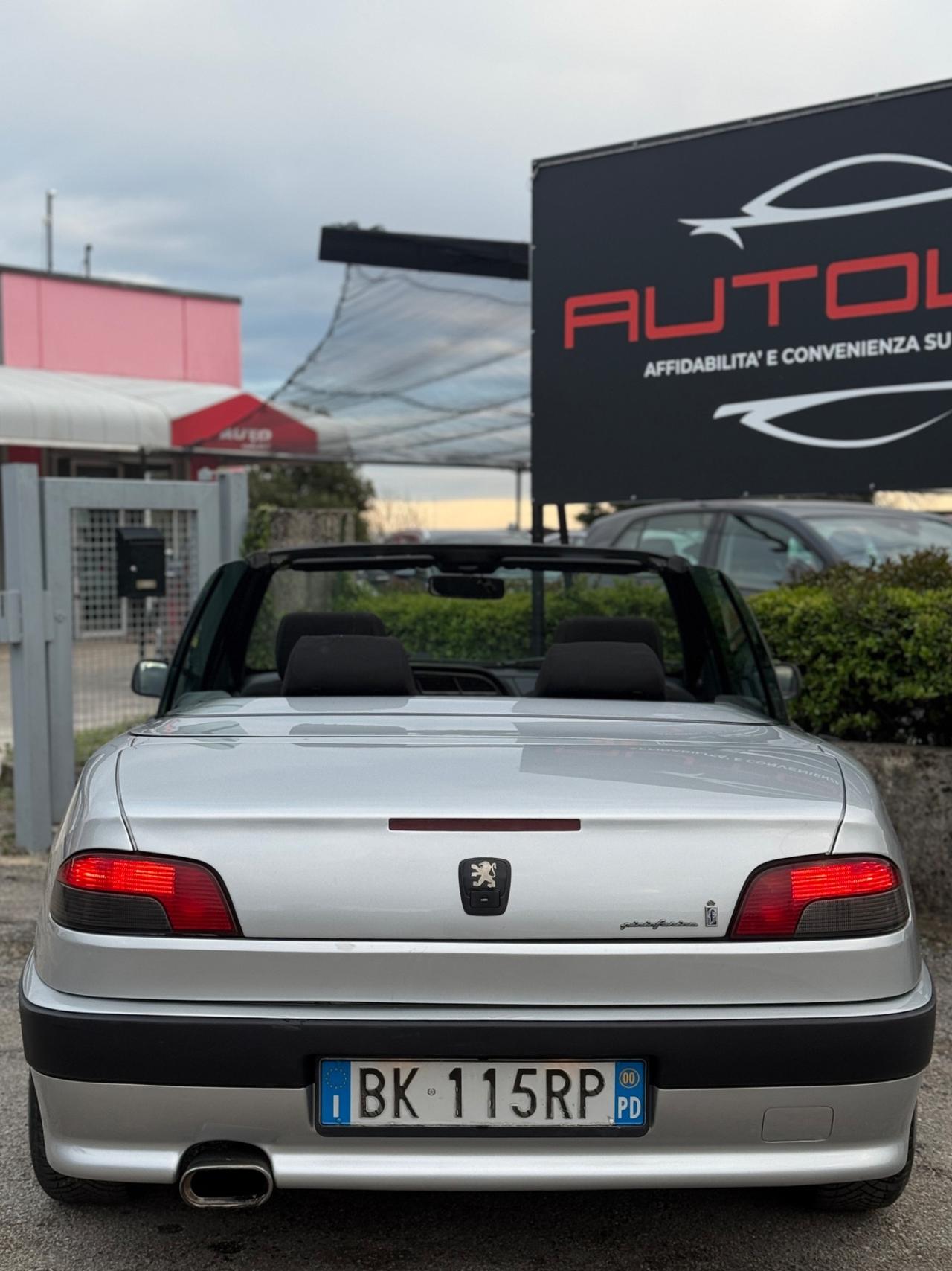 Peugeot 306 1.6i cat Cabriolet 2000 **OK NEOPATENTATI