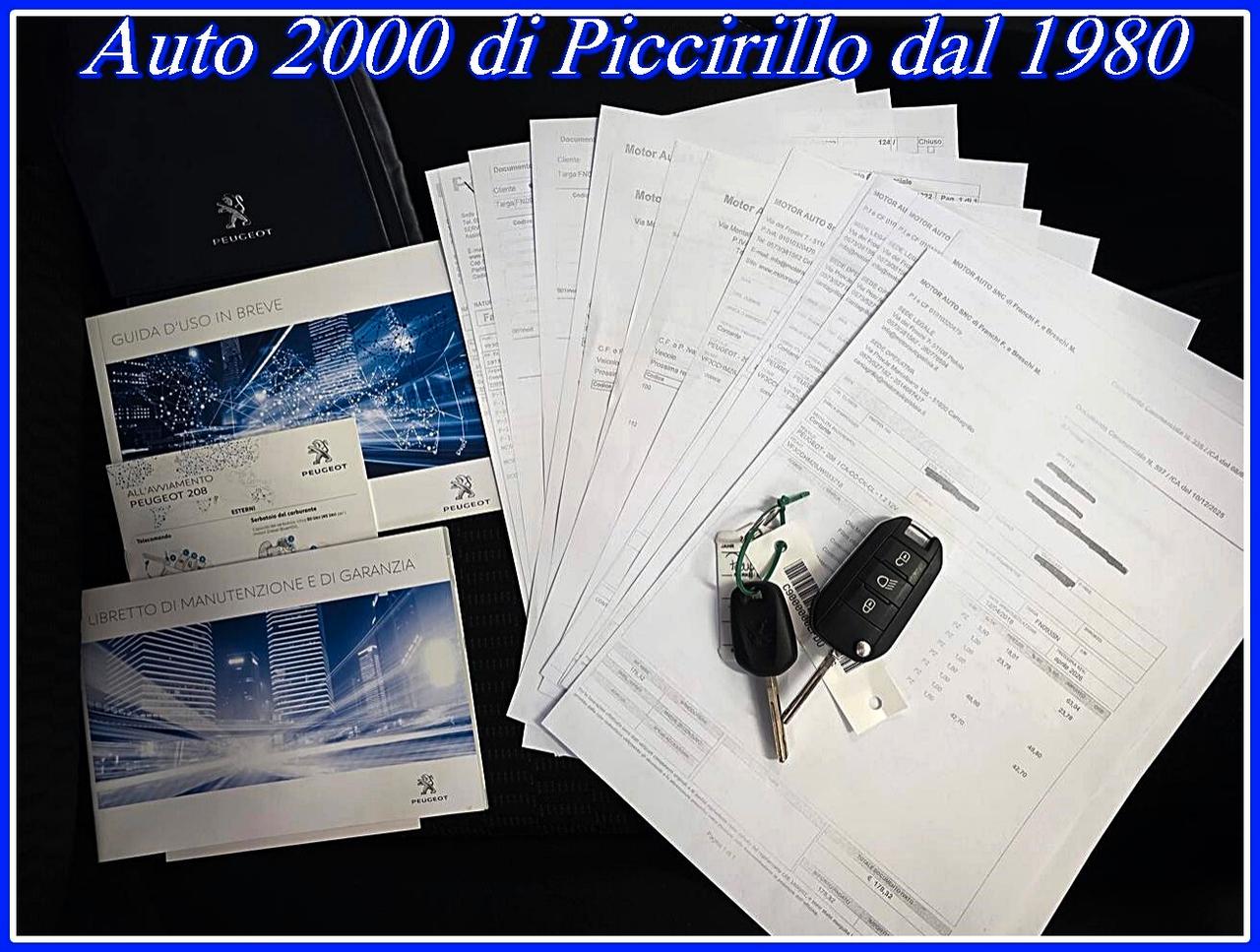 Peugeot 208 cc. 1200 Garanzia e Tagliando inclusi