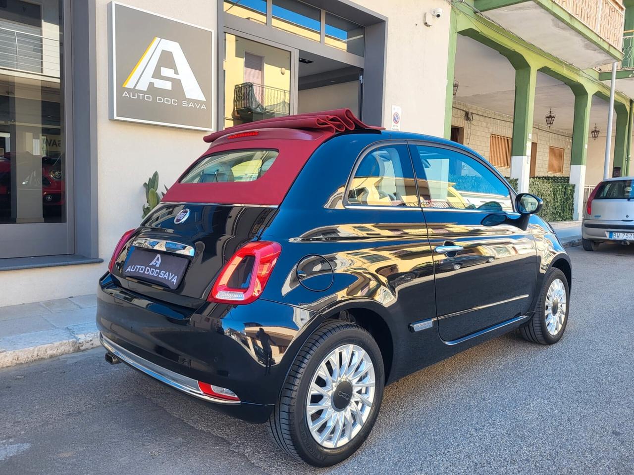 Fiat 500 C 1.2 Lounge+Car Play+Clima Autom......