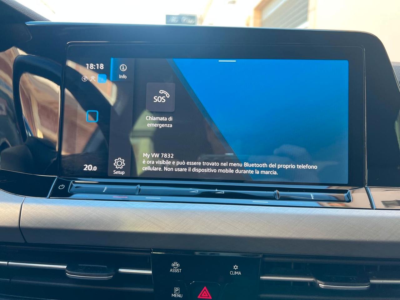 VOLKSWAGEN GOLF VIII 2.0 TDI 150CV DSG NAVI CAM LED AMBIENT ANNO 2021