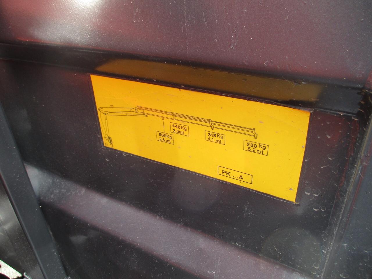 GASOLONE 35 GRU PK 2700 RIBALTABILE TRILATERALE