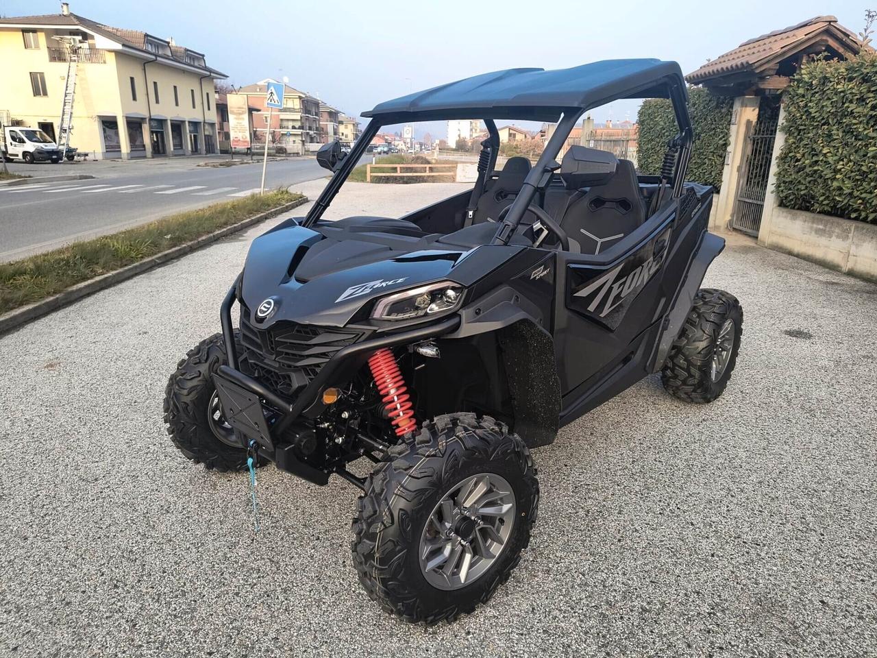 CFMOTO CF Z800 TARGA BIANCA