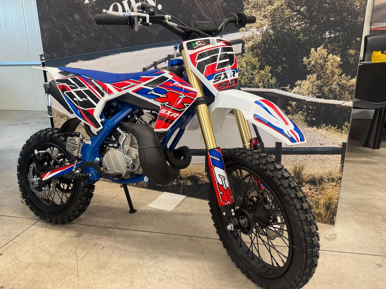 Mini Cross NCX Sxr 50 2T Doppia Marmitta R14/12-nuovo